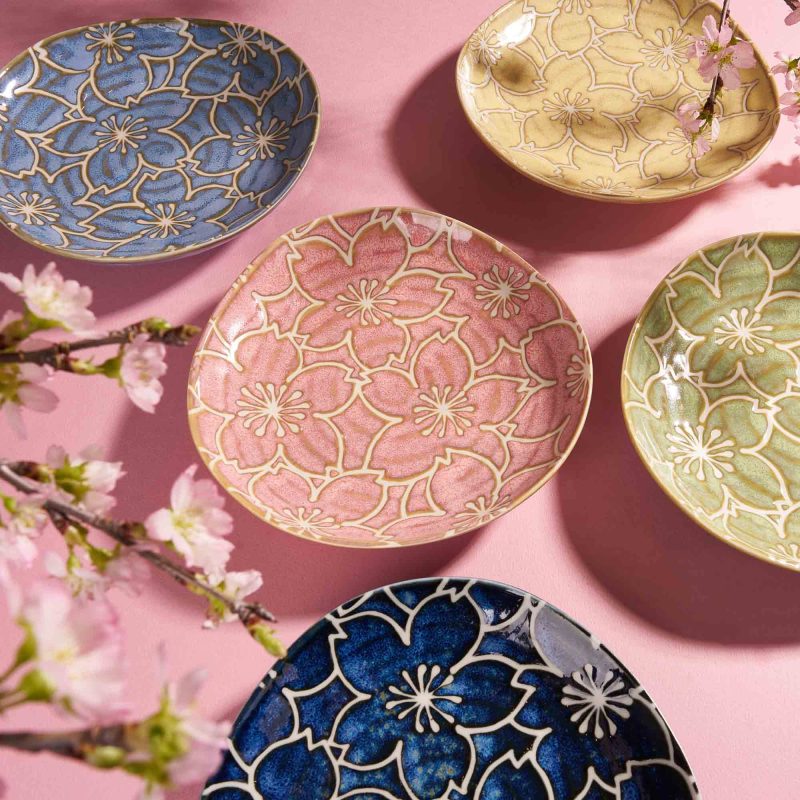 0214 BTQ CherryBlossom ColorfulPlates2