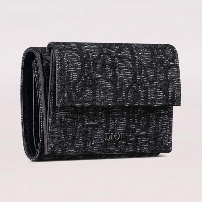 BTQ SML10436 DiorObliqueJacquardWallet Product 1