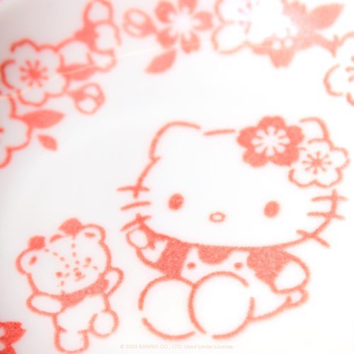 SMH10002P 01 HelloKittySakuraSnackPlate Texture Legal