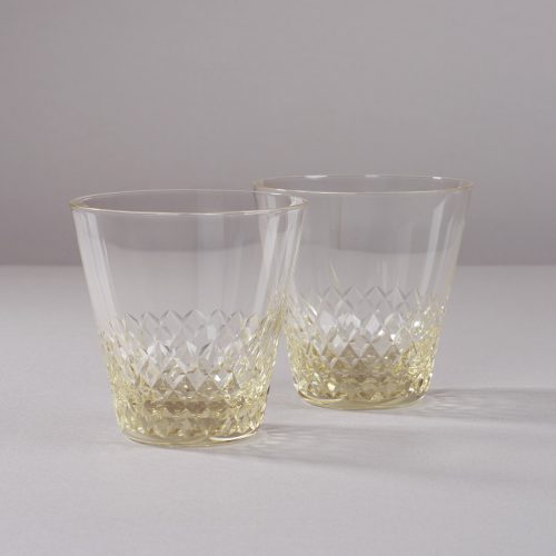 SML10554 TokyoEdoKirikoAmberGlassSet Product